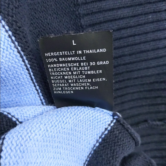 👯‍♀️Host Pick⚡️ Nautica Rugby Stripe Quarter Zip Sweater - Picture 9 of 9